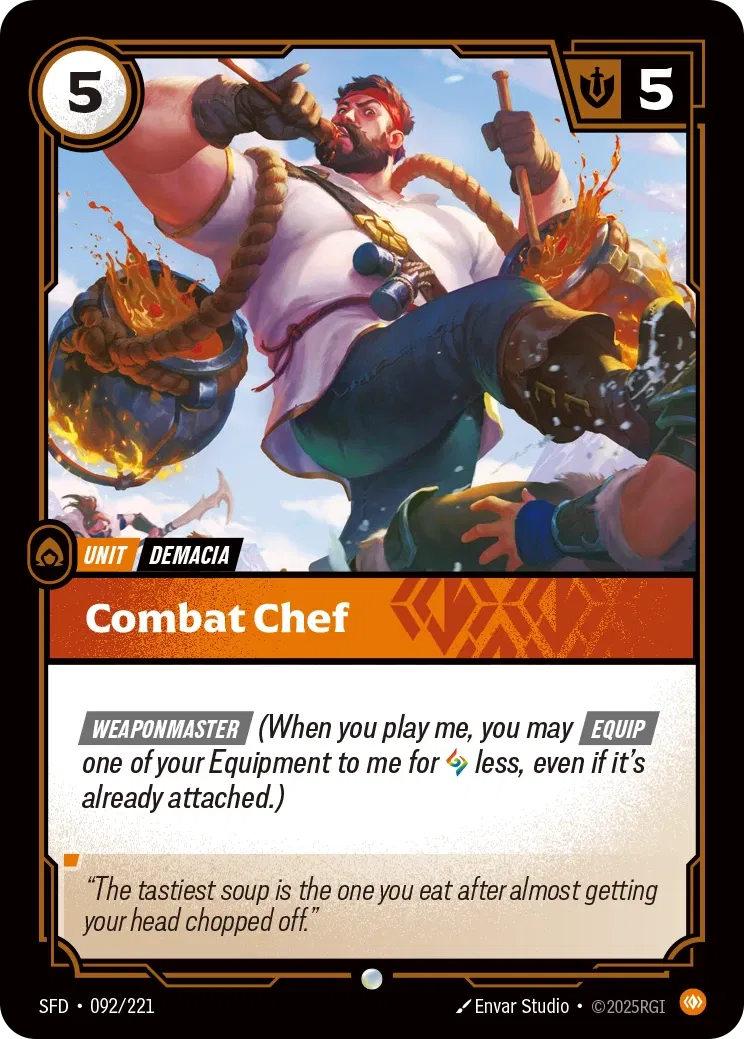Combat Chef - 092/221 (SFD) Common