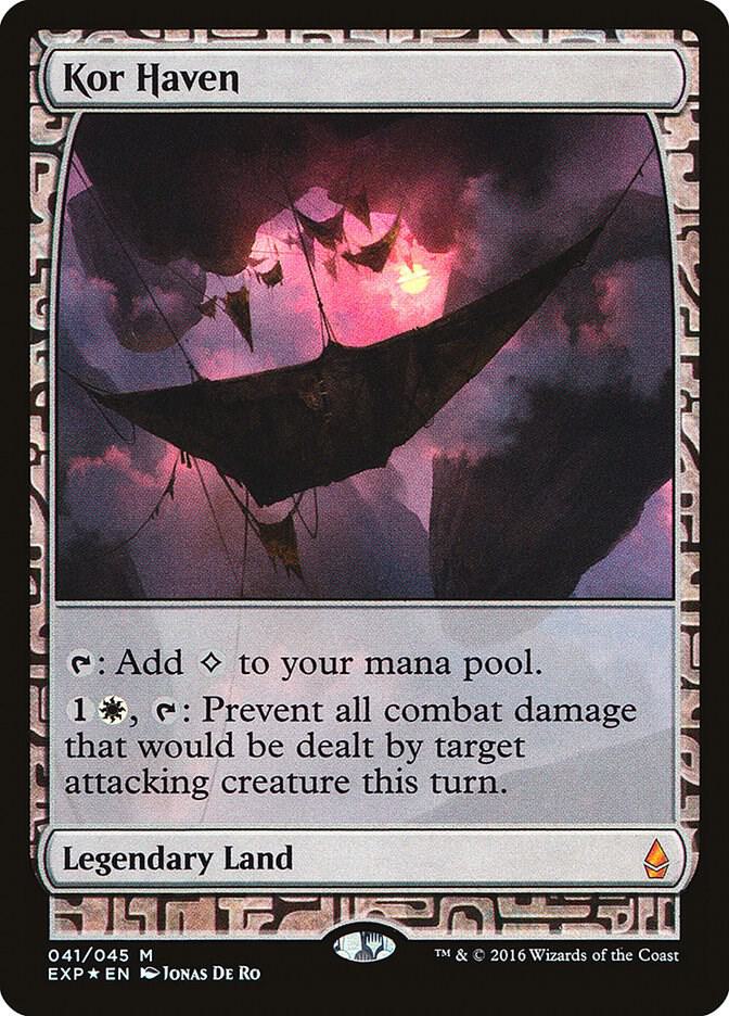 Kor Haven (EXP-M-FOIL) Heavy Play