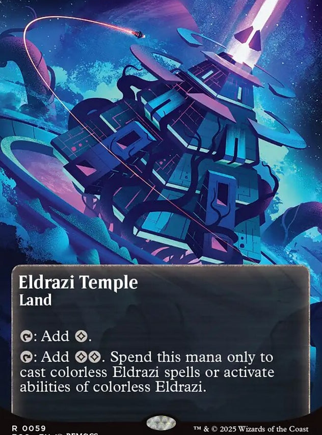 Eldrazi Temple [ #0059 Poster Stellar Sights ] (EOS-R)