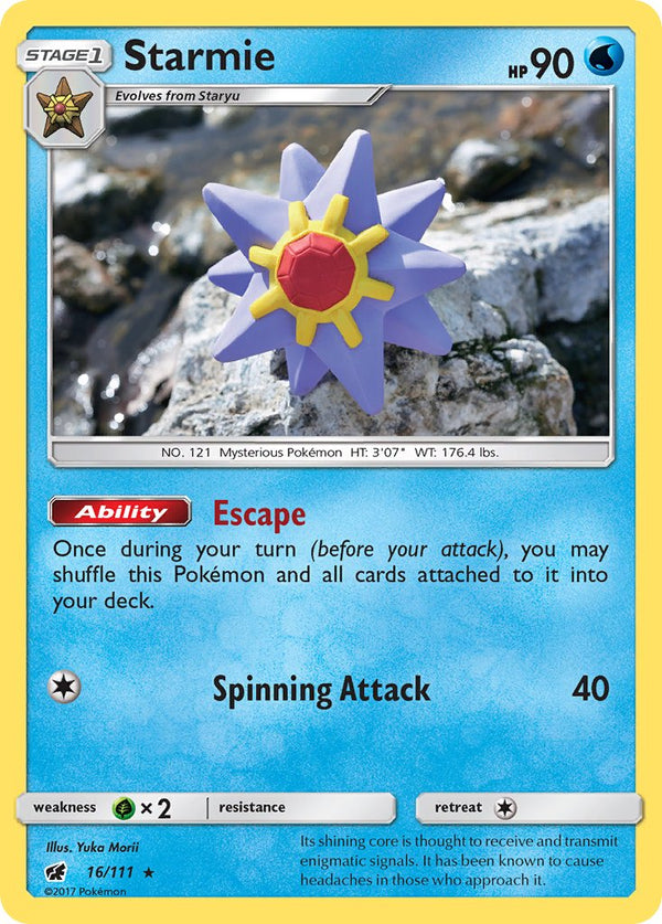 Starmie - 016/111 (CIN) Rare - Near Mint