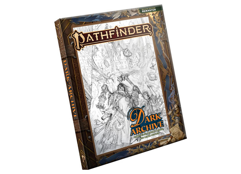 Pathfinder 2nd Edition RPG: Dark Archive Remastered (Sketch Cover)
