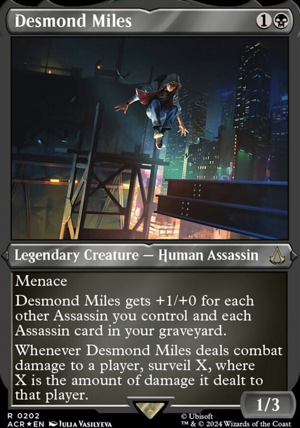 Desmond Miles [#0202 Etched Foil] (ACR-R)