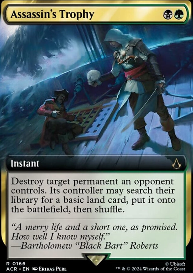 Assassin's Trophy [#0166 Extended Art] (ACR-R)