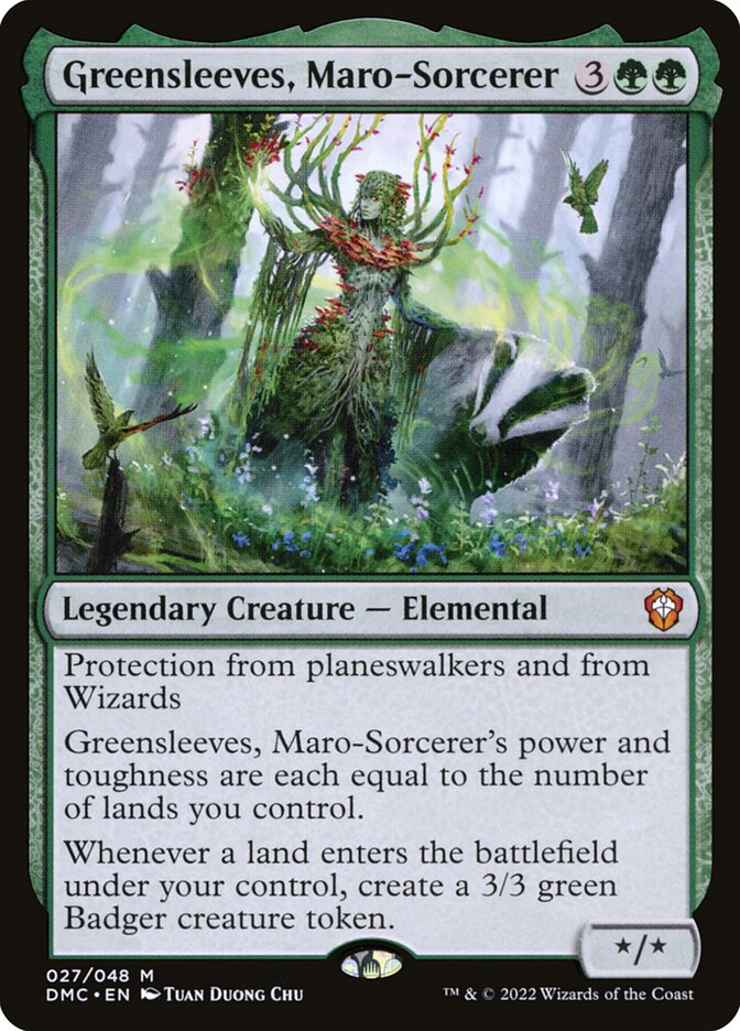 Greensleeves, Maro-Sorcerer (DMC-M)