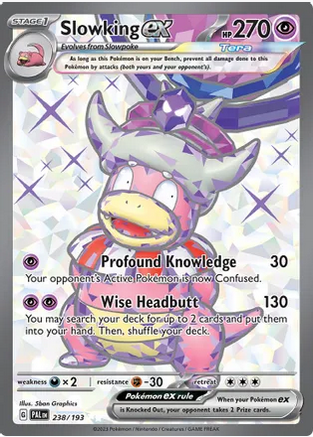 Slowking ex - 238/193 (PAL) Ultra Rare - Near Mint Holofoil