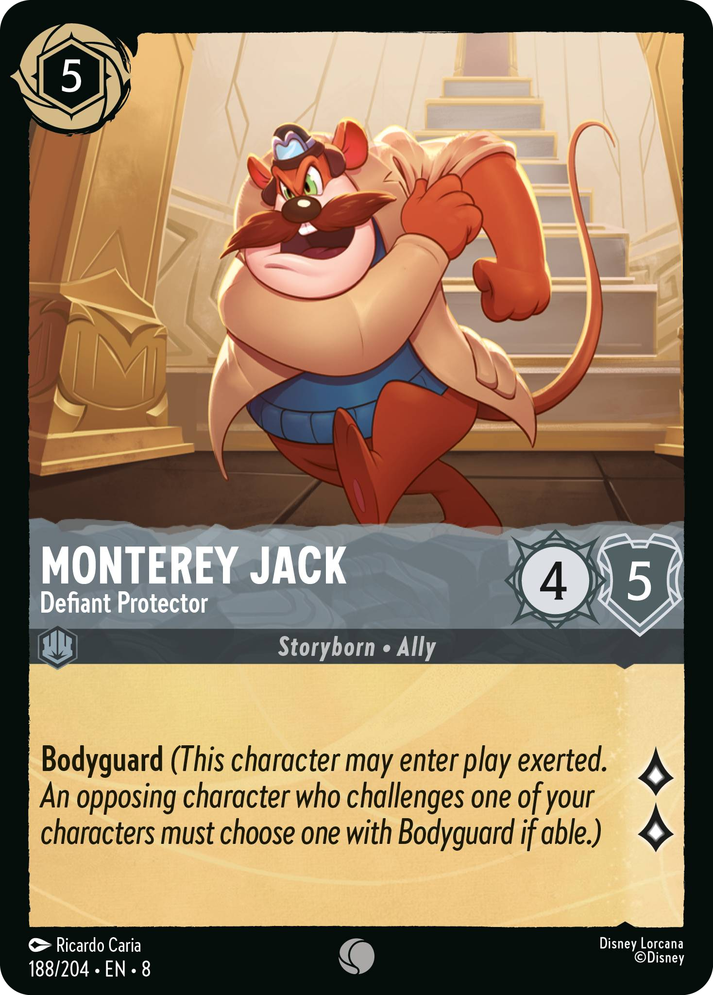 Monterey Jack - Defiant Protector (Reign of Jafar - 188/204 ) Common