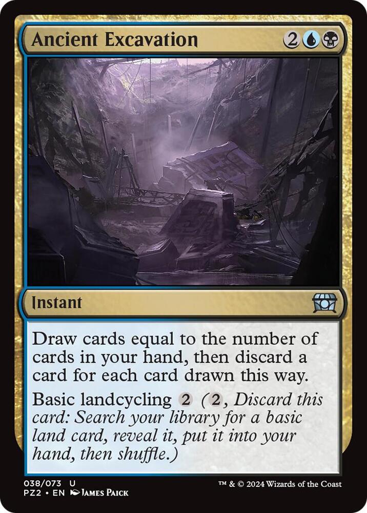 Ancient Excavation (PZ2-U-List)[Myster Booster Exclusive]