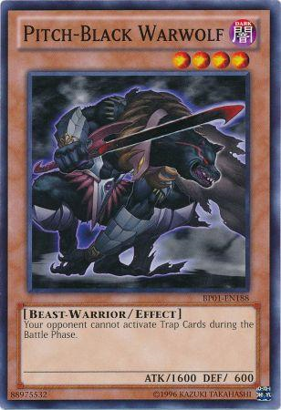 Pitch-Black Warwolf (BP01-EN188) Common - Near Mint Unlimited