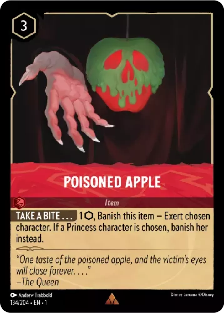 Poisoned Apple (The First Chapter 134/204) Rare - Near Mint