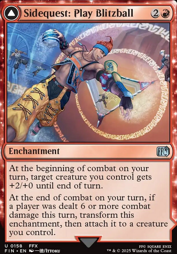 Sidequest: Play Blitzball // World Champion, Celestial Weapon [ #0158 ] (FIN-U)