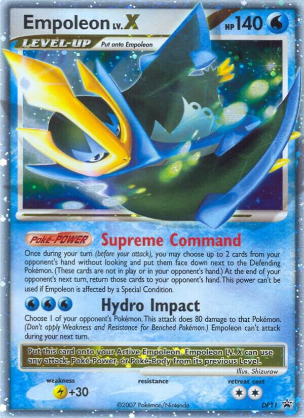 Empoleon Lv.X - DP11 (PR) Promo - Light Play Holofoil