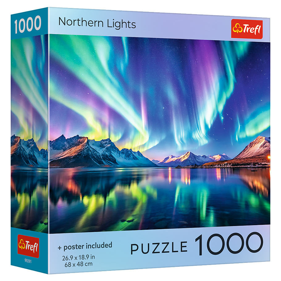Puzzle: Northern Lights 1000 Piece (Trefl Red)