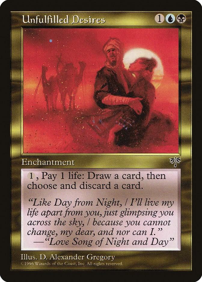 Unfulfilled Desires (MIR-R) Light Play