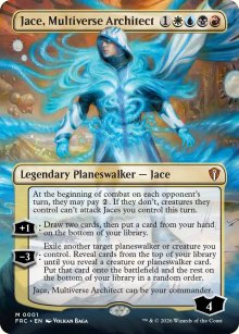 Jace, Multiverse Architect [ #0001 Borderless ] (FRC-M)