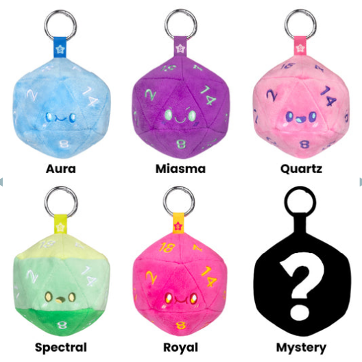 Squishable: Blind Box Keychain - D20 Series 1: Let's Roll