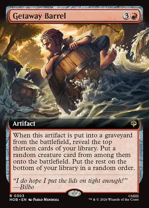 Getaway Barrel [ #0303 Extended Art ] (HOB-R)