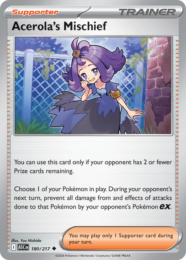 Acerola's Mischief - 180/217 (ASC) Uncommon