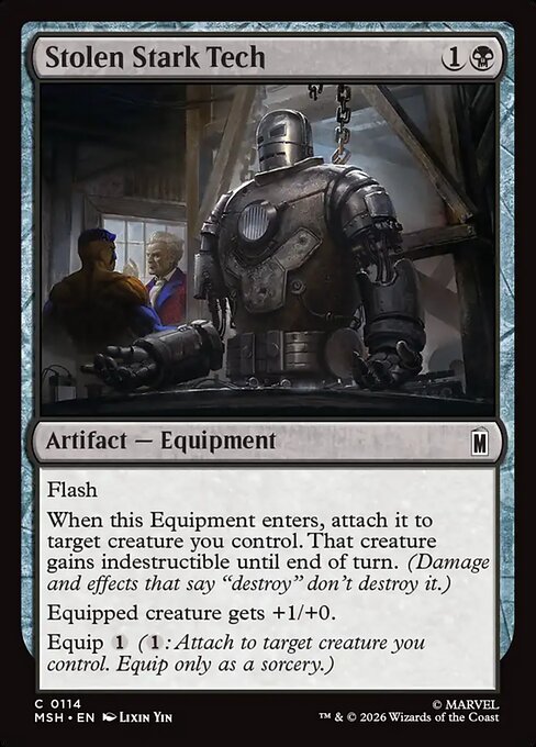 Stolen Stark Tech [ #0114 ] (MSH-C)