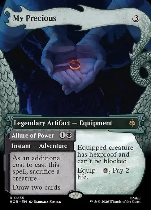 My Precious // Allure of Power [ #0235 Showcase Dragon Hoard Frame ] (HOB-R)