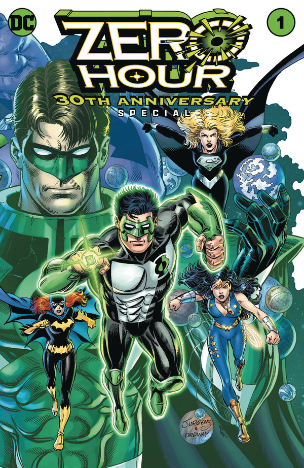 ZERO HOUR 30TH ANNIVERSARY SPECIAL #1 (ONE SHOT) CVR A DAN JURGENS & JERRY ORDWAY WRAPAROUND