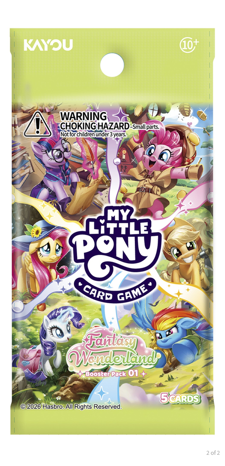 KAYOU: My Little Pony TCG Booster Pack 01 (BNA01) - Fantasy Wonderland Booster Pack
