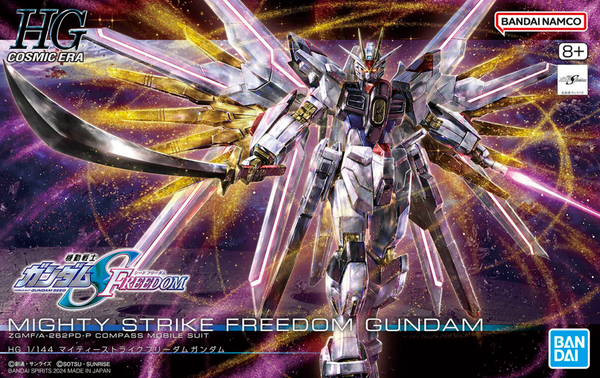 1/144 (HG-CE): Mobile Suit Gundam SEED Freedom - #250 ZGMF/A-262PD-P Mighty Strike Freedom Gundam