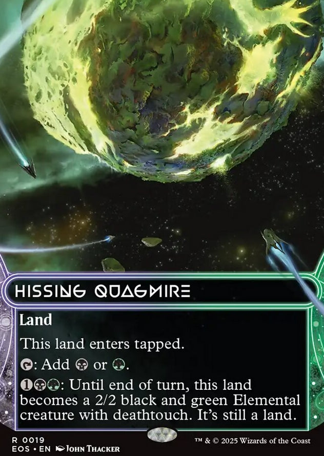 Hissing Quagmire [ #0019 Borderless Stellar Sights ] (EOS-R)
