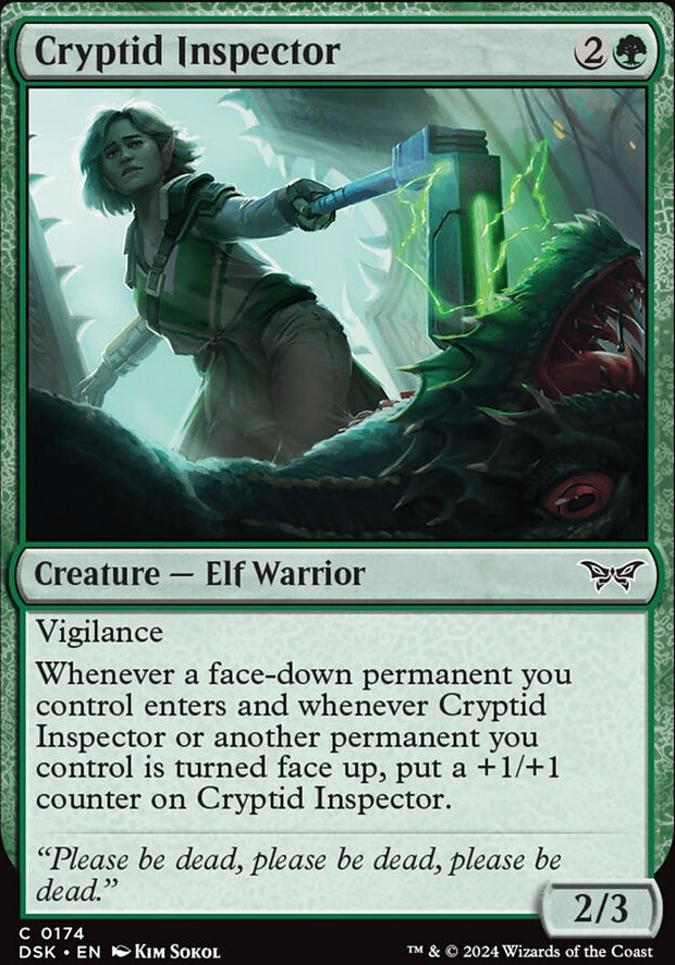 Cryptid Inspector [#0174] (DSK-C-FOIL)