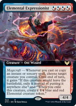 Elemental Expressionist [#342 Extended Art] (STX-R)