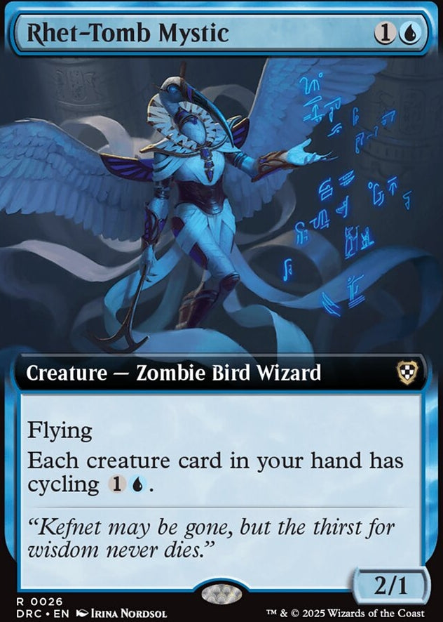 Rhet-Tomb Mystic [ #0026 Extended Art ] (DRC-R)