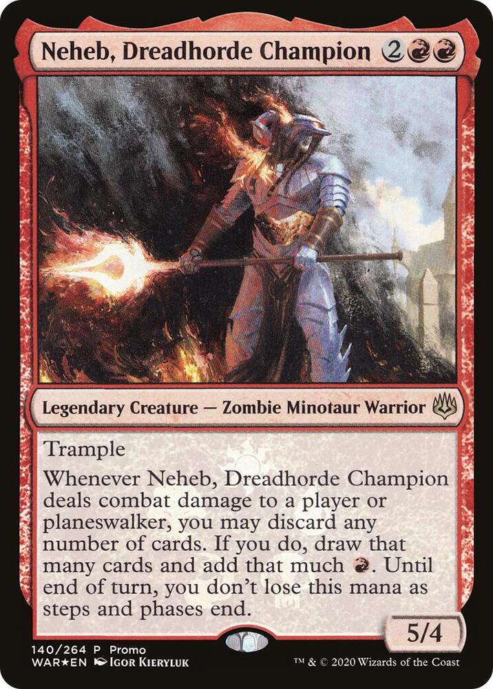Neheb, Dreadhorde Champion (WAR-R-FOIL) Media Promo