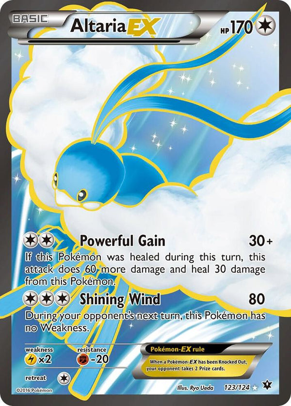 Altaria EX (123/124) Full Art Light Play