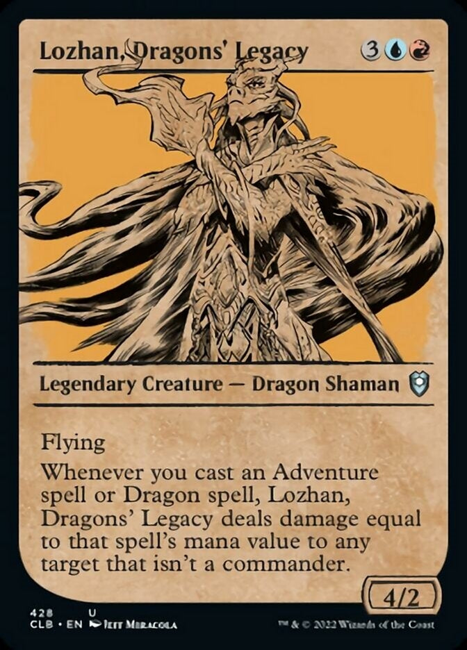 Lozhan, Dragons' Legacy [#428 Showcase] (CLB-U)