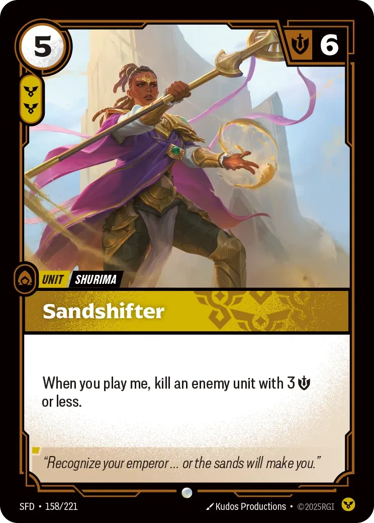 Sandshifter - 158/221 (SFD) Common