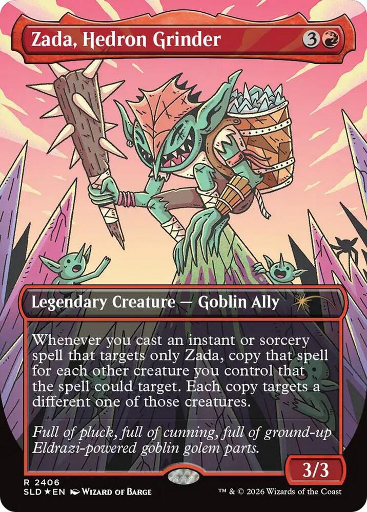 Zada Hedron Grinder [#2406] (SLD-R-FOIL)