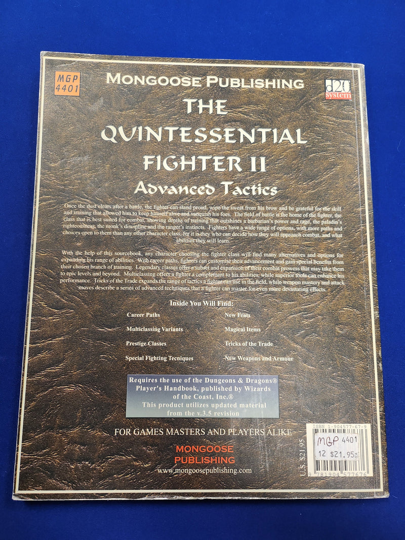 MGP 4401: The Quintessential Fighter II Advanced Tactics (USED)