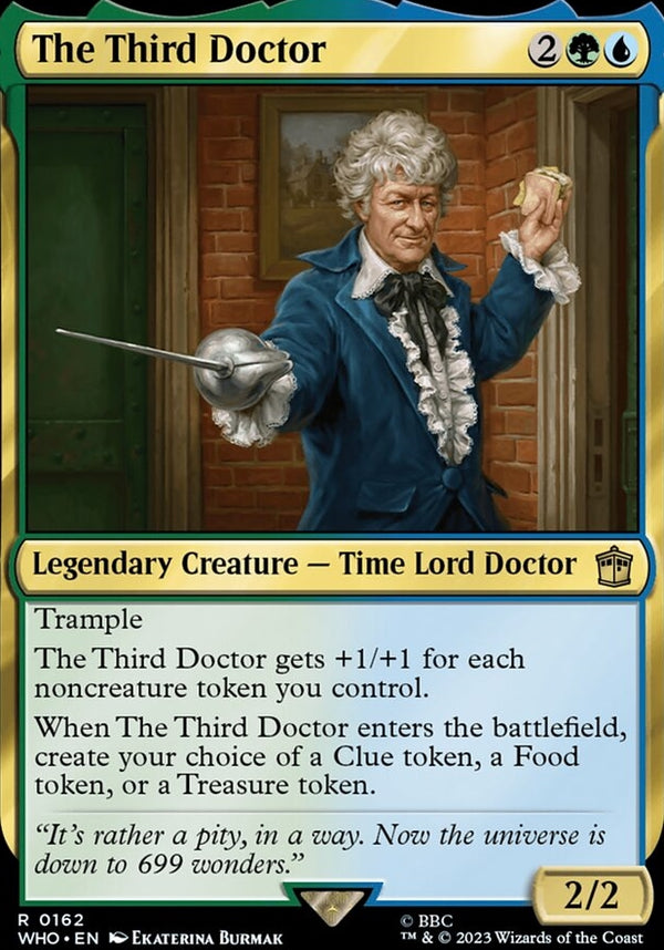 The Third Doctor [#0162 New Cards] (WHO-R)