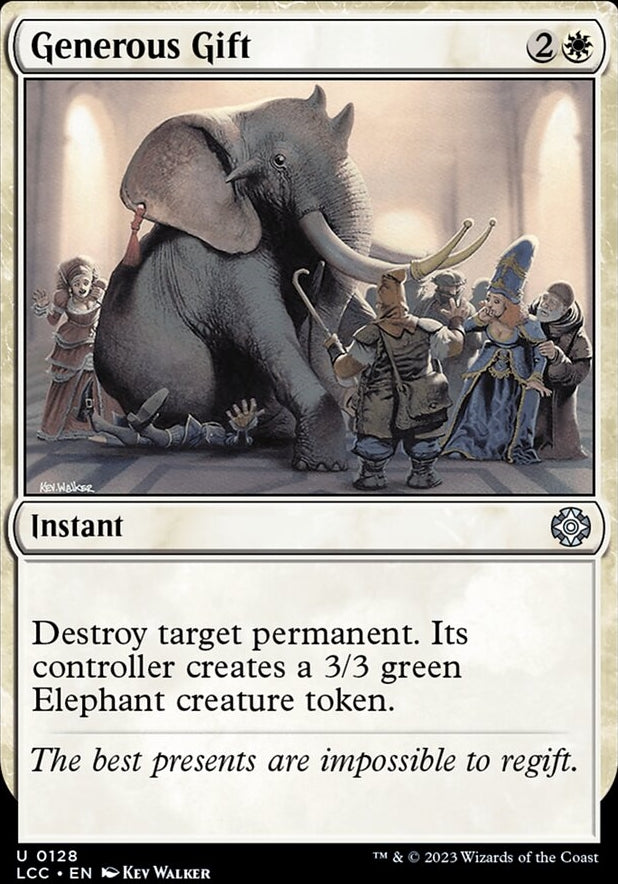 Generous Gift [#0128 Reprint] (LCC-U)