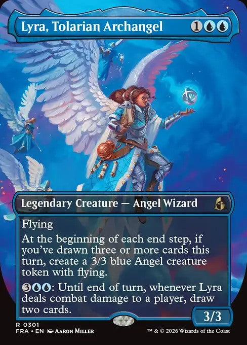 Lyra, Tolarian Archangel [ #0301 Borderless Echoed Pairs ] (FRA-R)