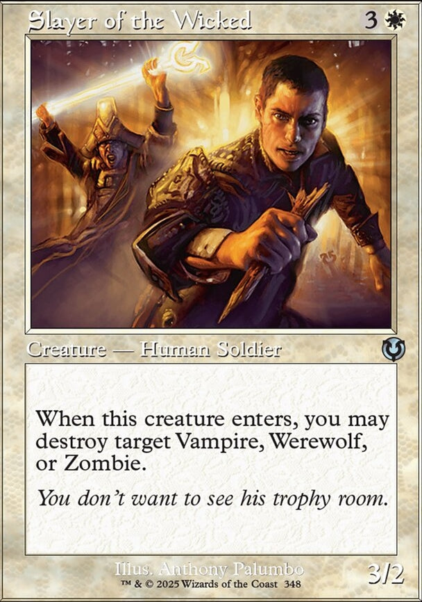 Slayer of the Wicked [ #0348 Retro Frame ] (INR-U-FOIL)