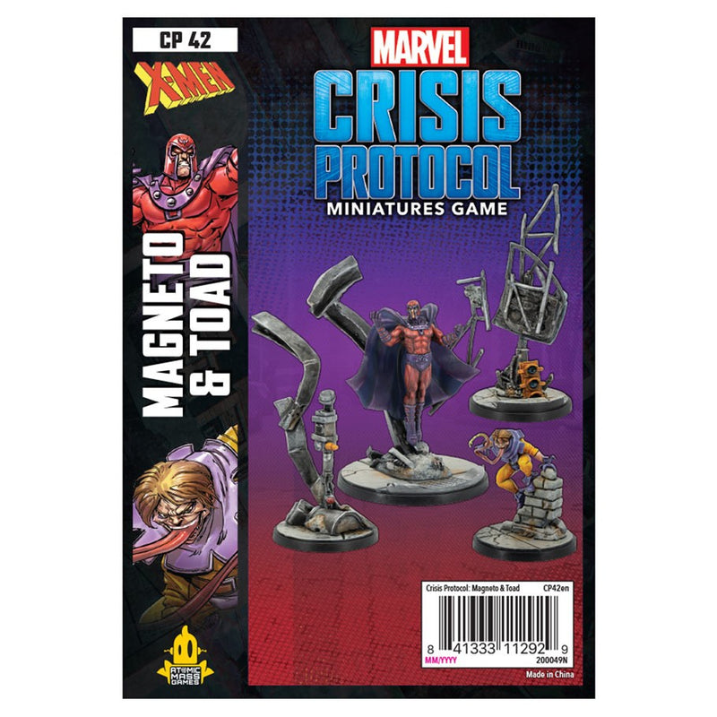 Marvel: Crisis Protocol (CP42) - Character Pack: Magneto & Toad