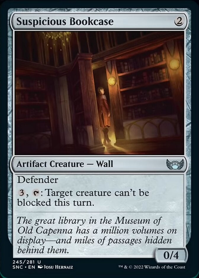 Suspicious Bookcase [ #245/281 ] (SNC-U)