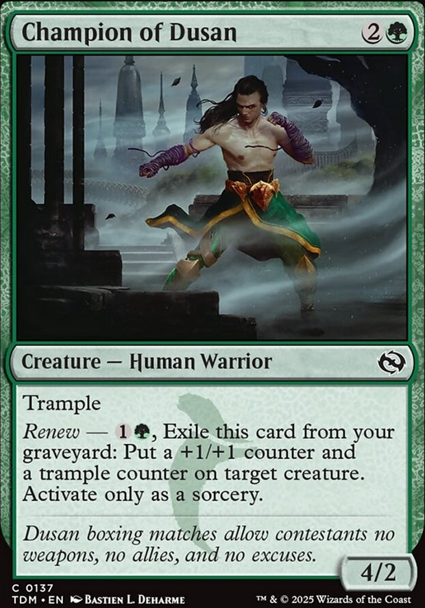 Champion of Dusan [ #0137 ] (TDM-C)