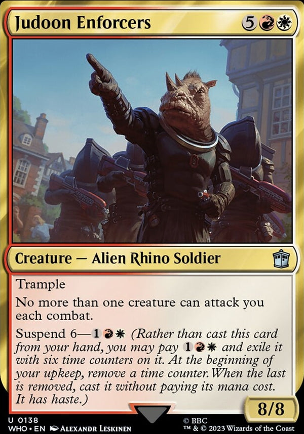 Judoon Enforcers [#0138 New Cards] (WHO-U)