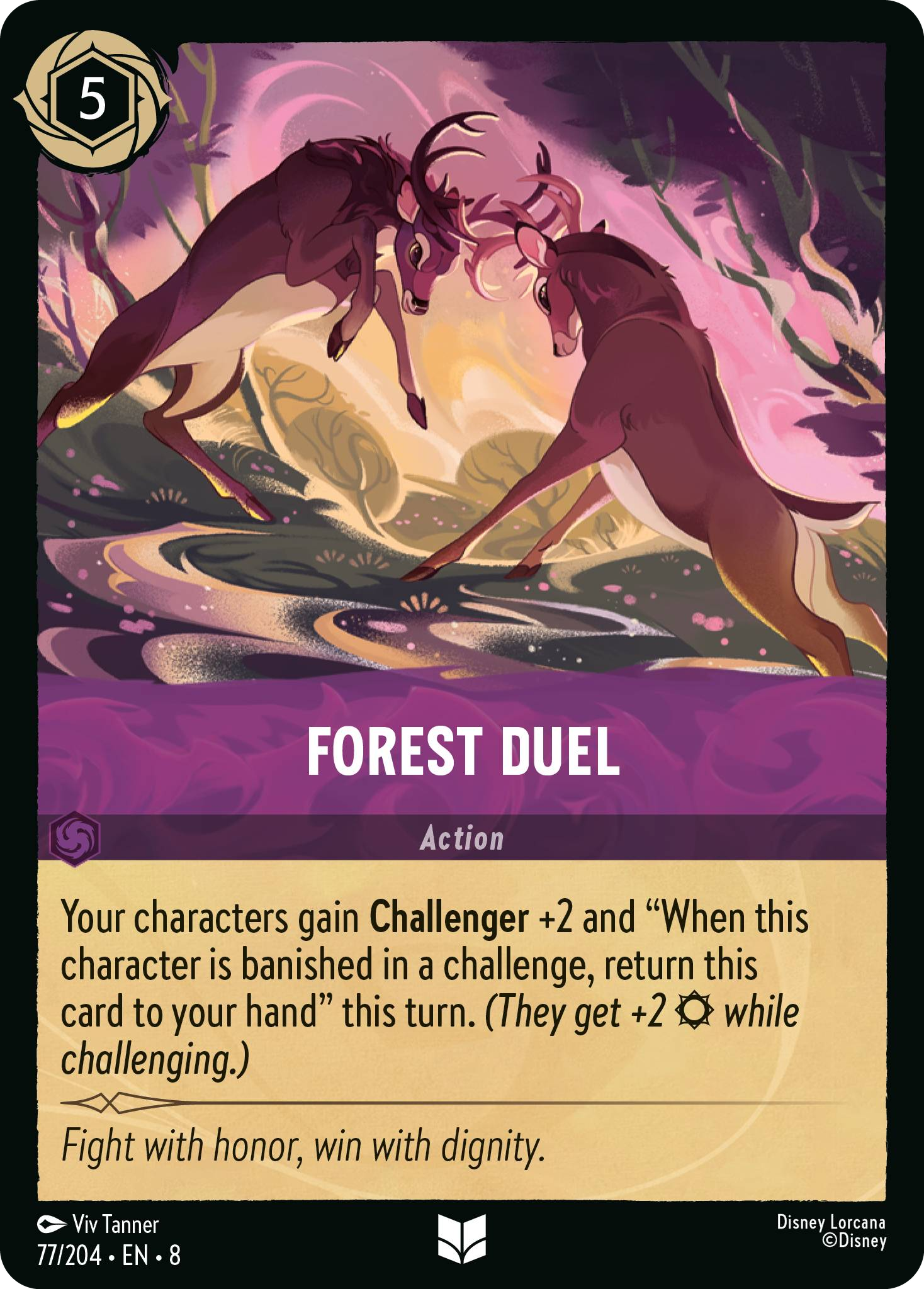Forest Duel (Reign of Jafar - 077/204 ) Uncommon