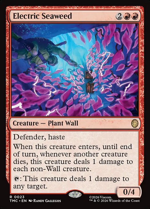 Electric Seaweed [ #0023 Surge Foil ] (TMC-R)