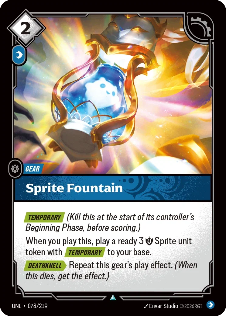 Sprite Fountain - 078/219 (UNL)  Uncommon