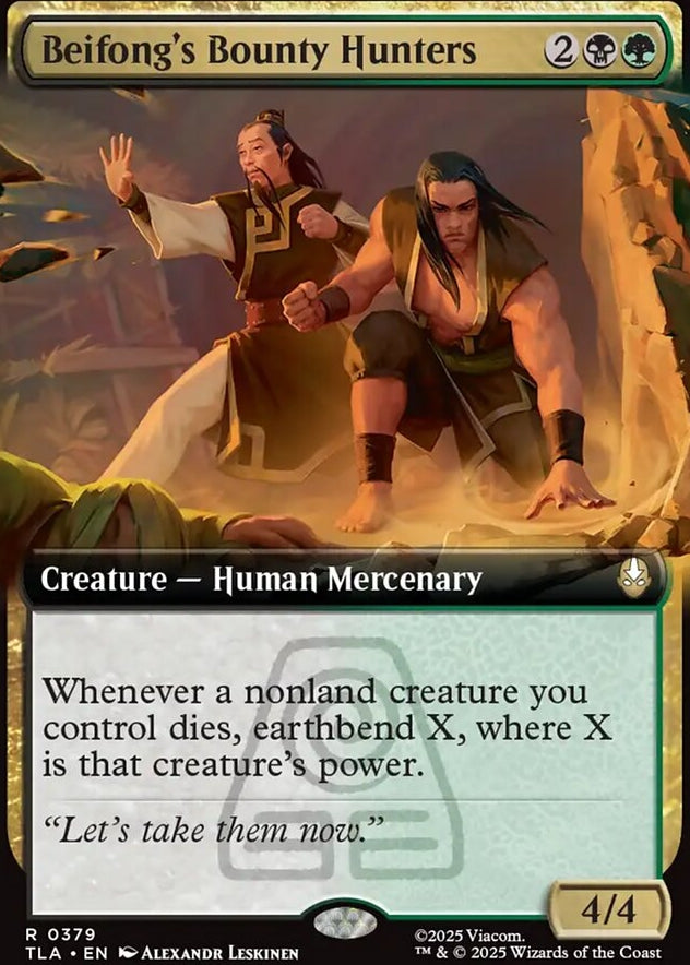 Beifong's Bounty Hunters [ #0379 Extended Art ] (TLA-R)
