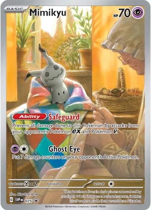 Mimikyu - 75 (SVP) Promo - Light Play Holofoil