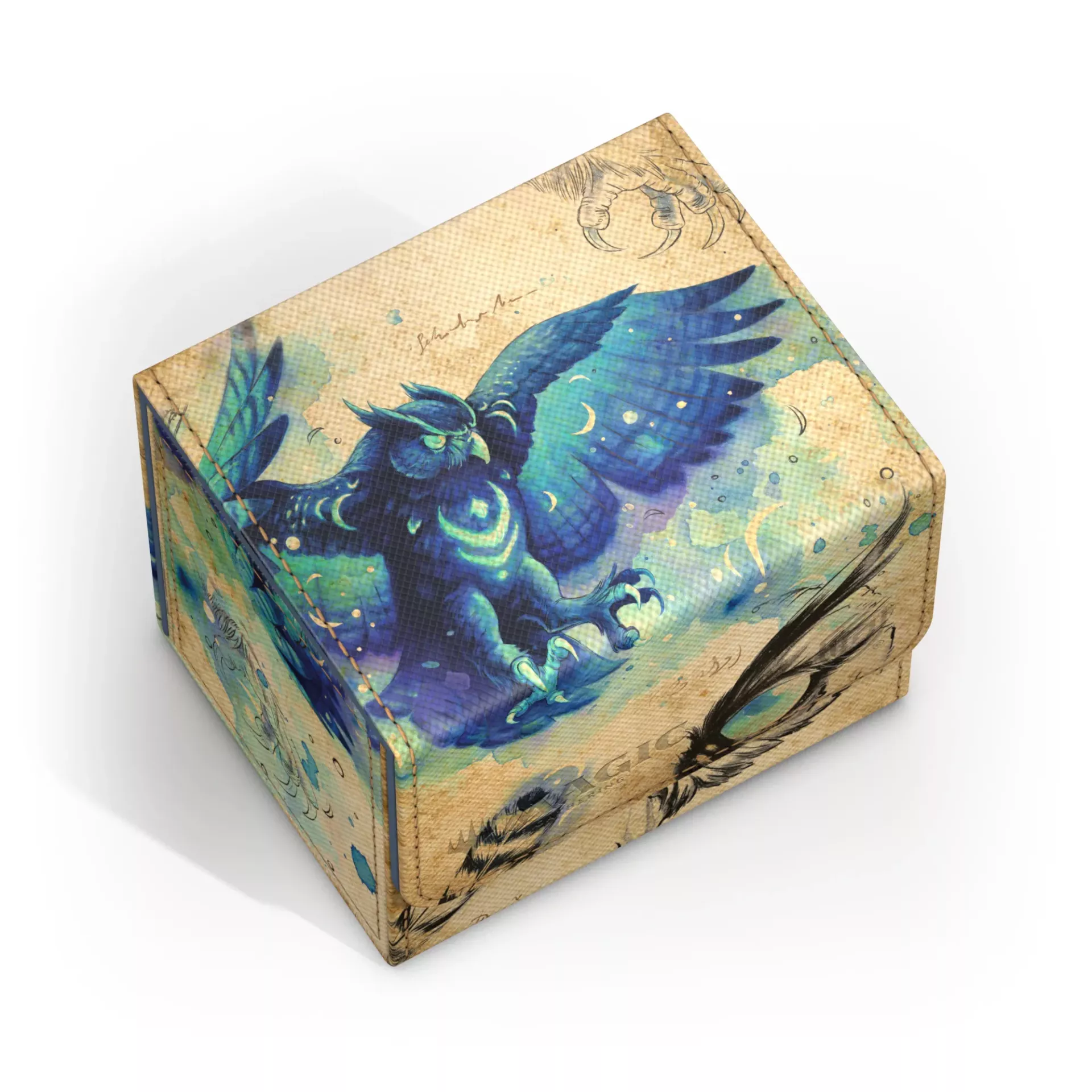 Ultimate Guard: Deck Case - Sidewinder 100+ XenoSkin - MTG: Bloomburrow - Maha, Its Feathers Night